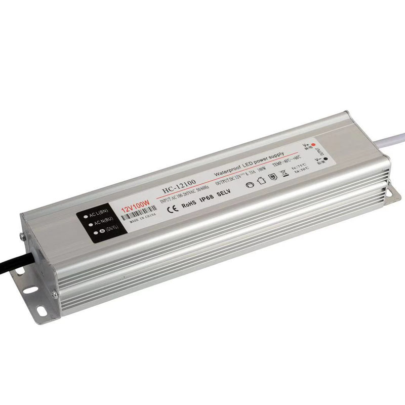 Sursă fabrică ac dc condus driver impermeabil 12v 120w smps Zhongshan de înaltă calitate sursă de alimentare cu energie electrică sub presiune constantă